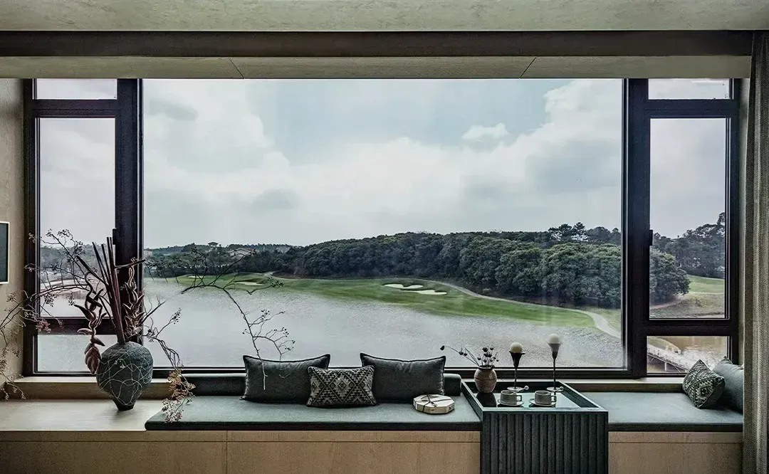 378㎡临湖别墅，这才是东方美学的天花板！-49