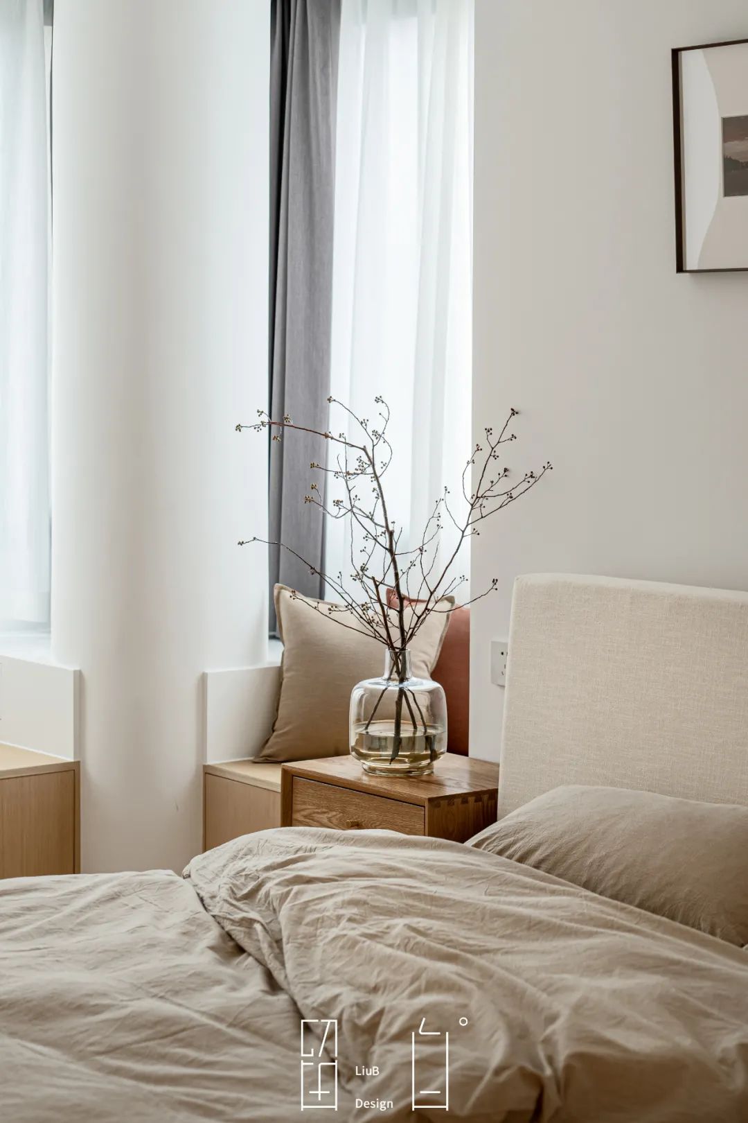 暖洋留白 · 爱情与空间的温馨邂逅丨留白室内设计-35