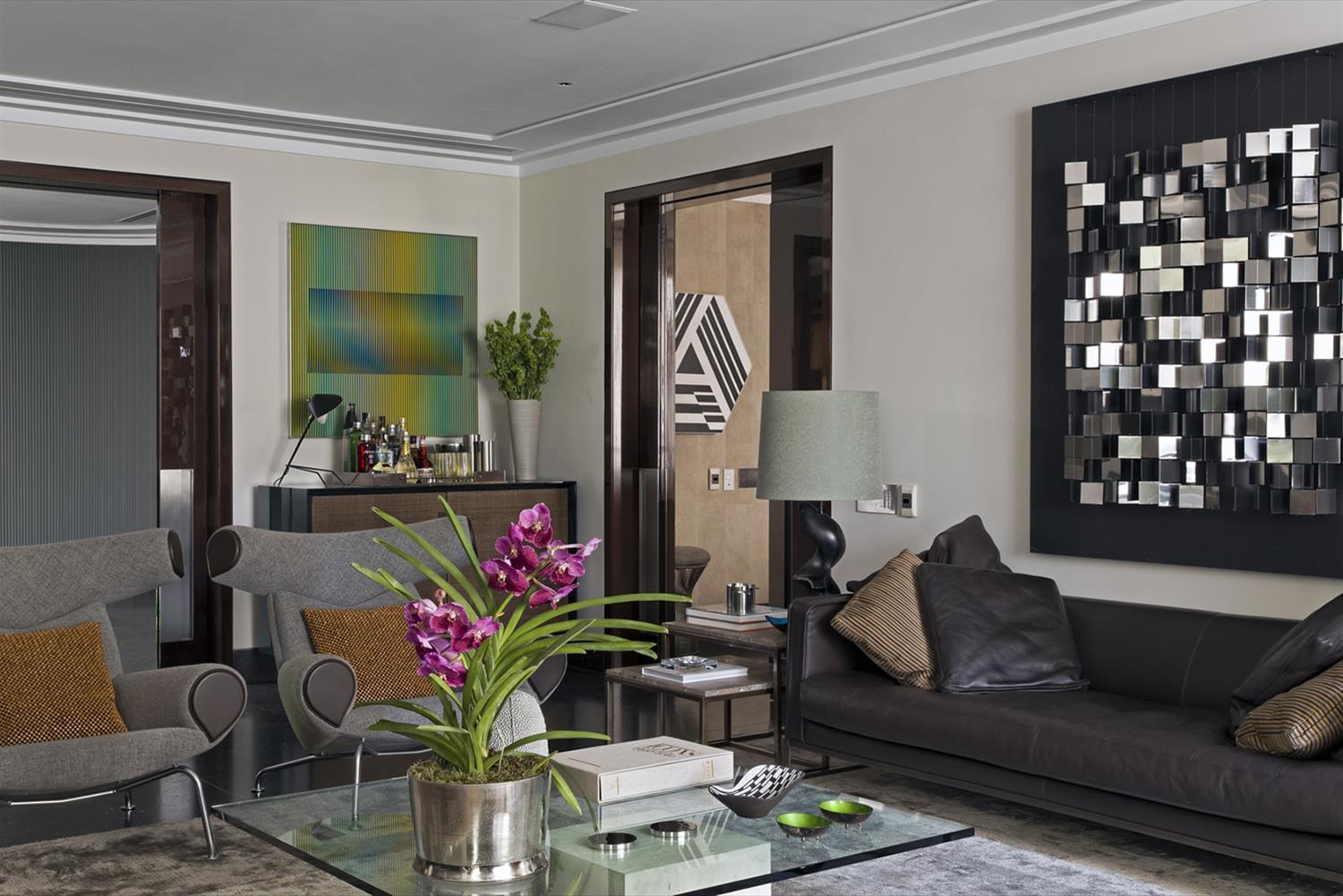 巴西 515 平米现代公寓设计-3