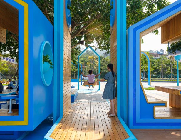 电气小屋；电子用品店（这里结合常见情况推测 ELECTRO 代表电气、电子相关，HUT 有小屋、简易商店等意思，故给出这两种较符合逻辑的表述） 丨中国珠海丨100 Architects（上海）有限公司-31