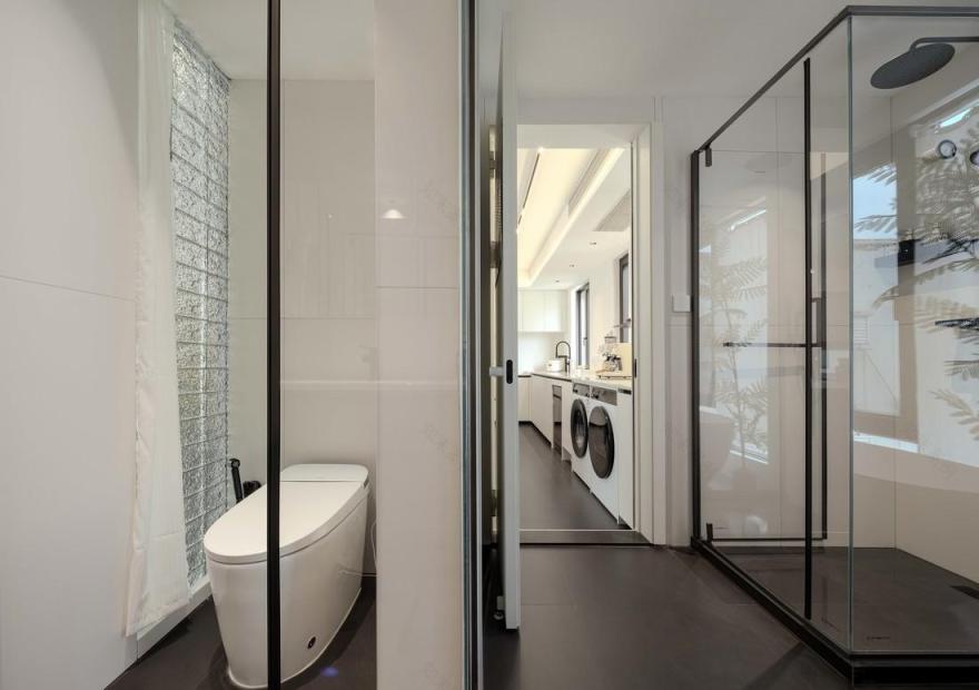 黑白灰手办小屋·80m²一居室改造丨中国广州-46