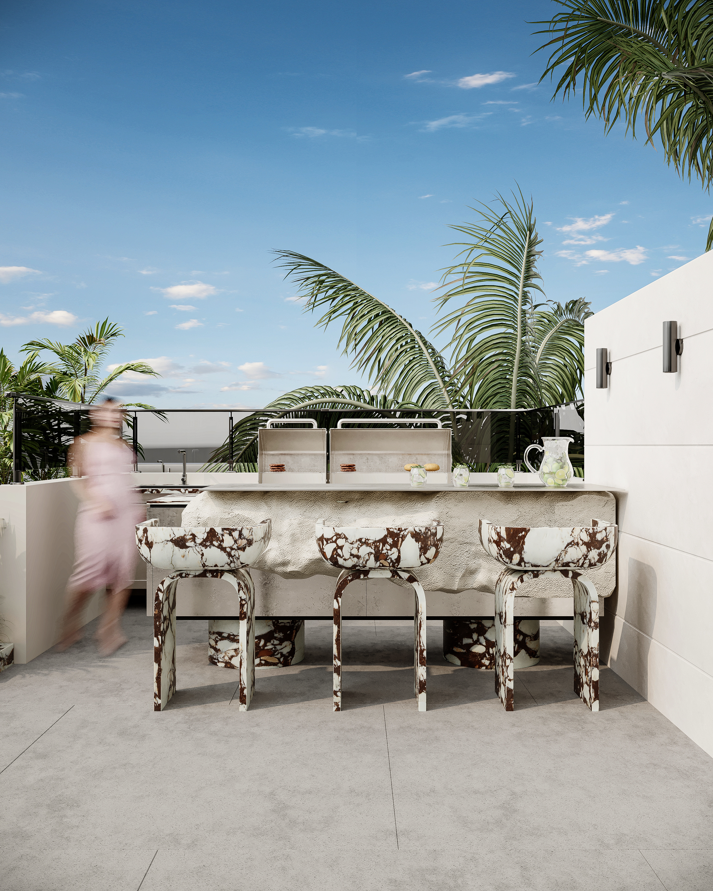 屋顶露台丨Amina El  kholy,Ahmed Saleh Designs-19