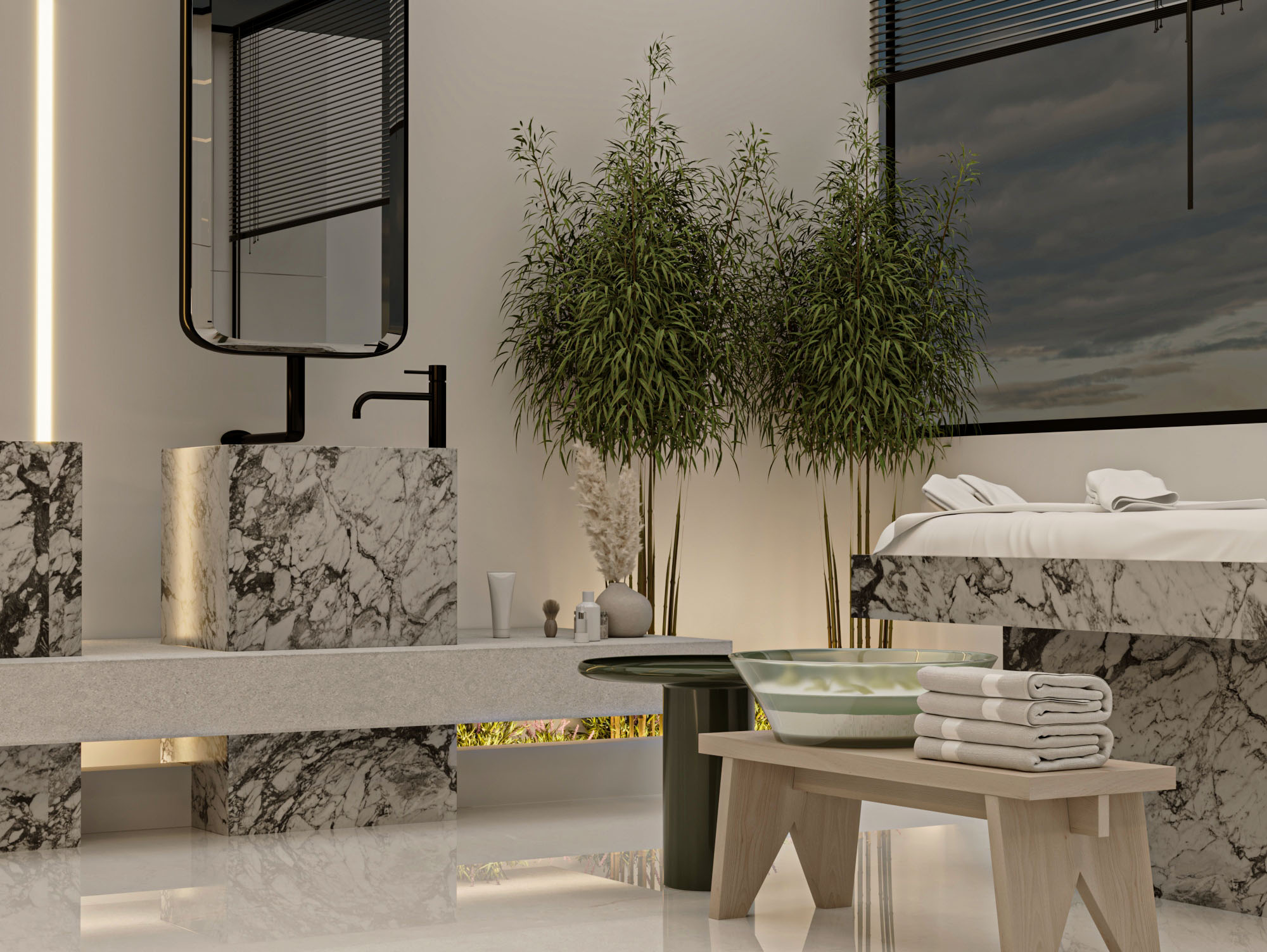 Modern BAthroom + Modern Room-2