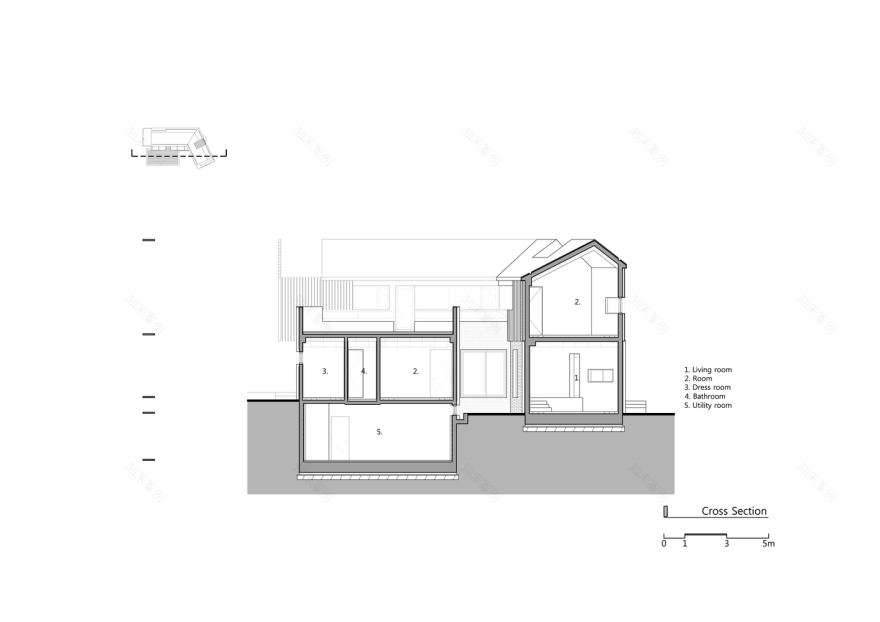 韩国乡村白色百叶窗展馆屋-42