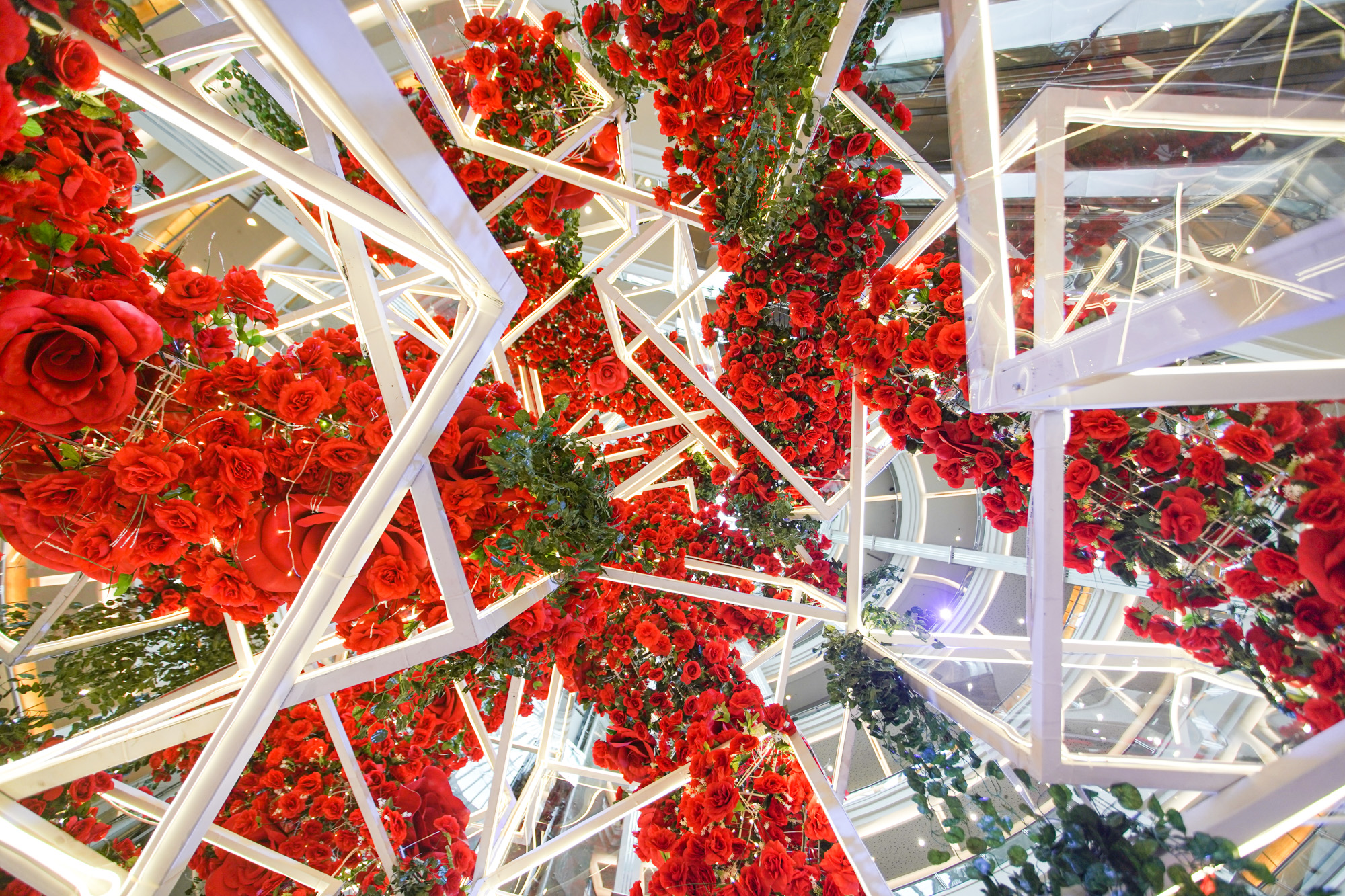 Petals Of Hope - Xmas VM Mall Decor Installation-9