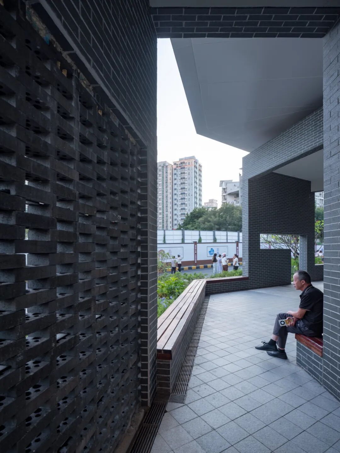 作品推介|立体庭院与开放边界：深圳市龙华高级中学教育集团民治校区-117