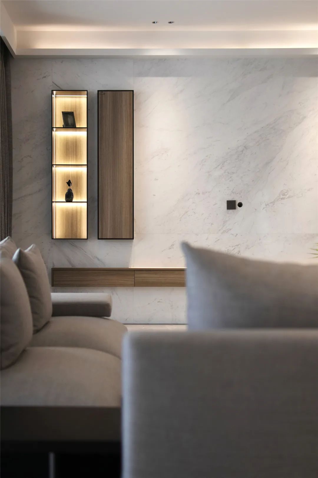 现代新中式平层设计 · 闲适一隅丨龙发知本设计工作室-19