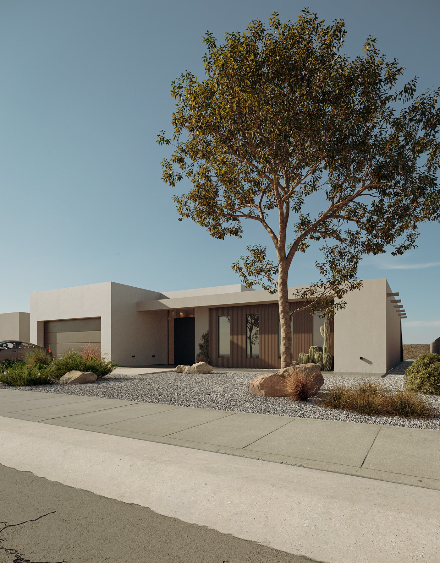 特色住宅空间  大气格调空间丨墨西哥-4