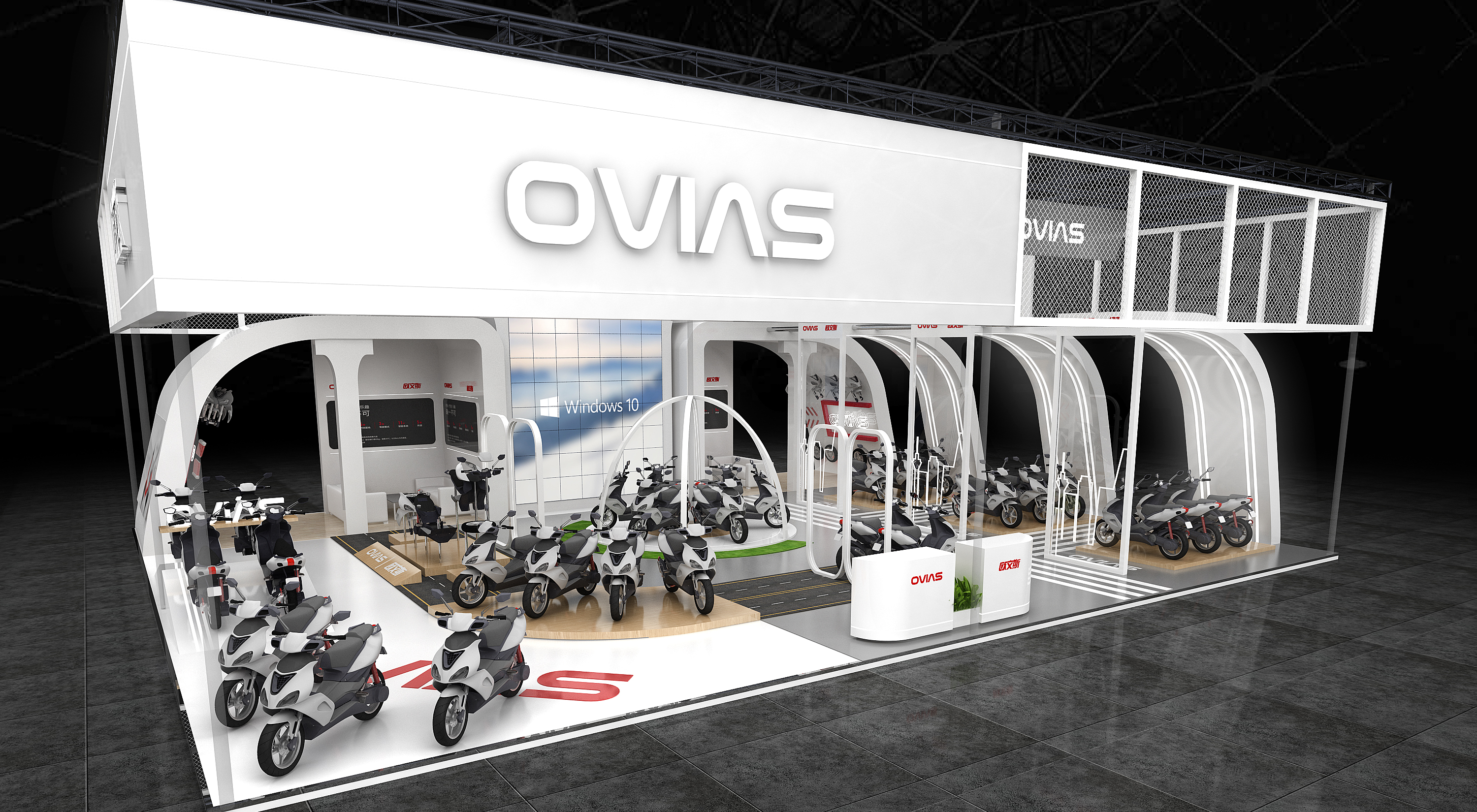 欧文斯电动车展-0