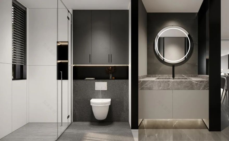 主卧带卫生间设计丨中国沈阳丨赵岩设计研究室-28