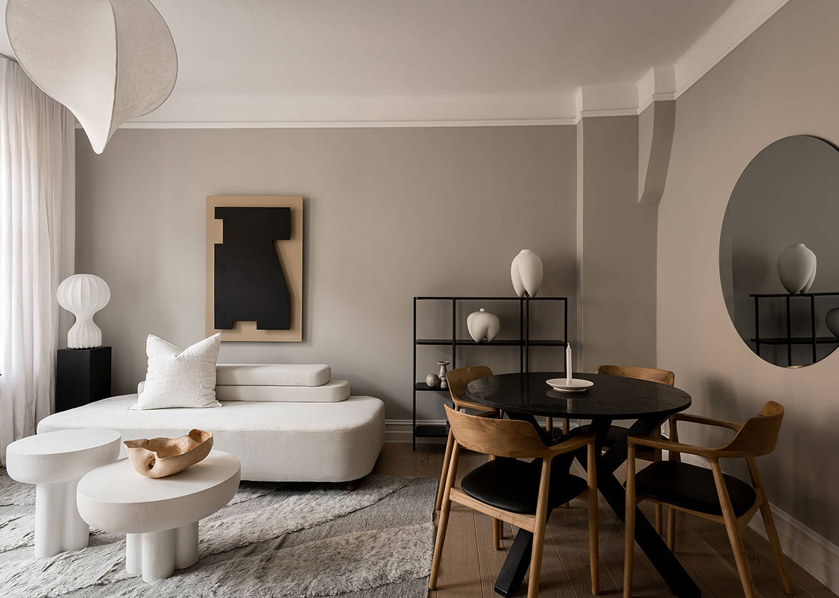 斯德哥尔摩时尚公寓 | 温暖色彩的现代设计-7