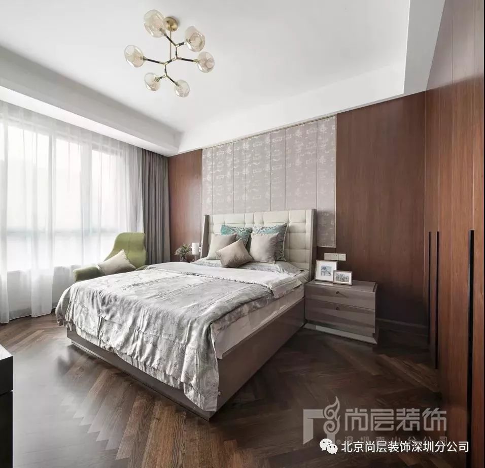 尚层设计 | 现代轻奢大宅,温暖恬雅的空间美学-37