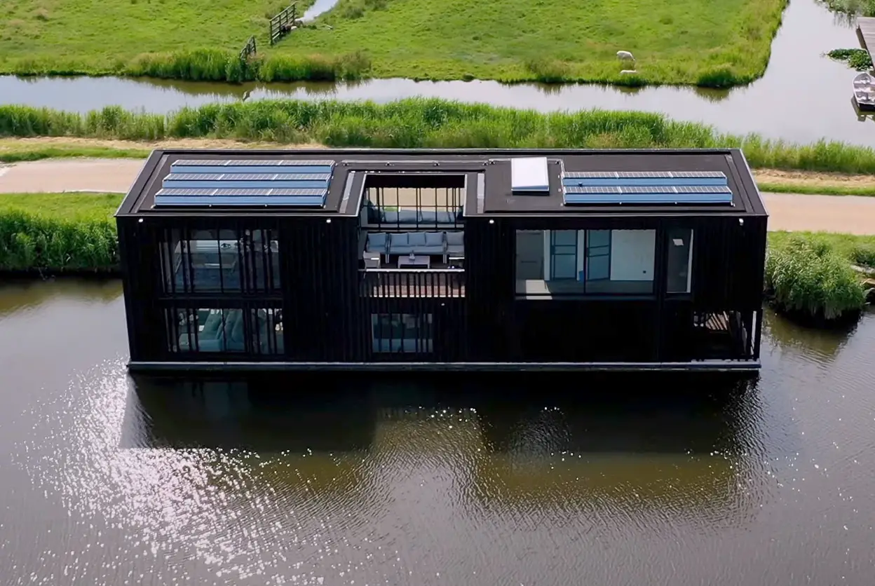 荷兰水上集装箱之家（Zwarte Zwaan）-32