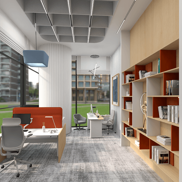 企业联合办公空间设计丨Helwan University-35