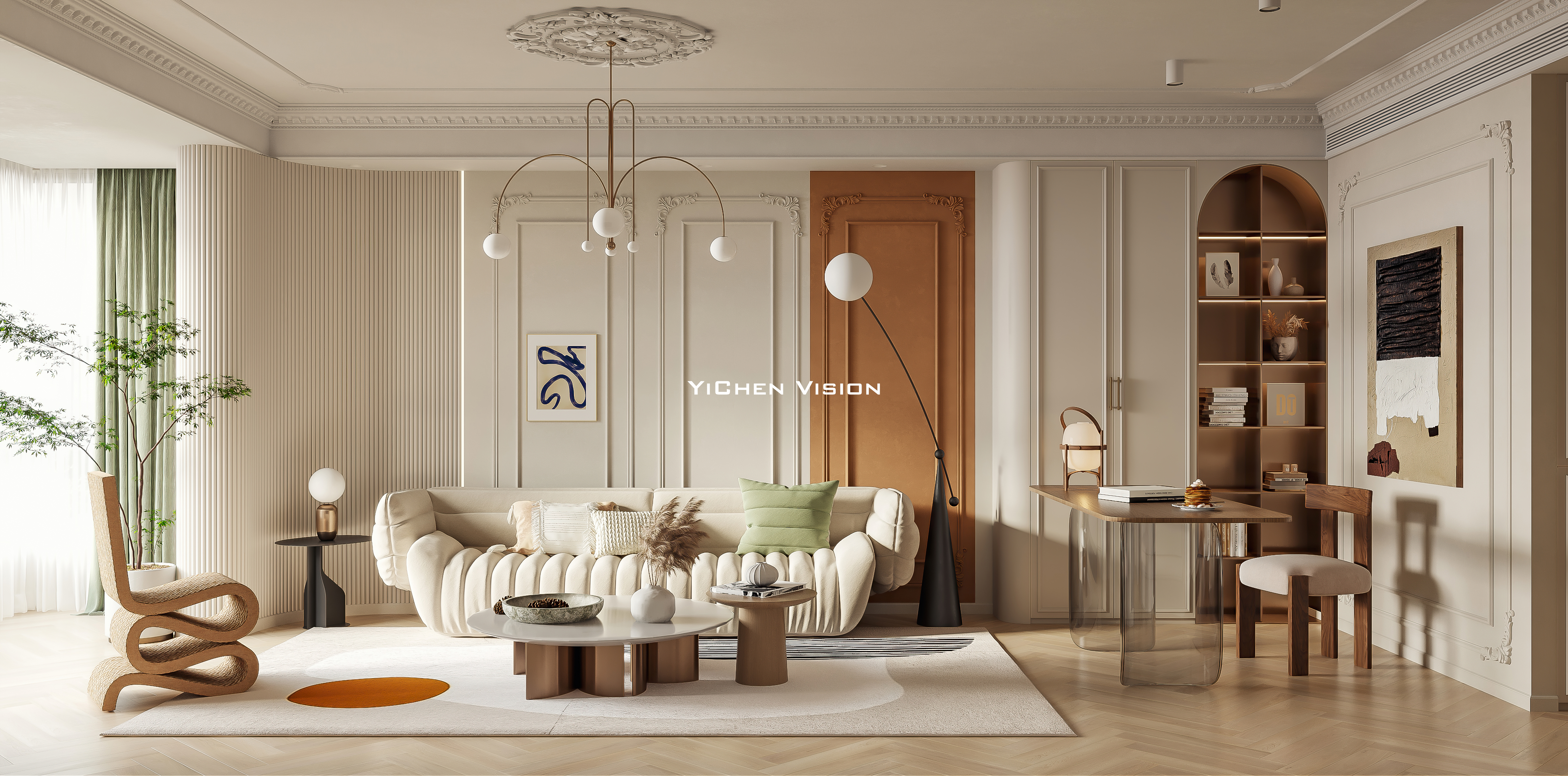 客厅合集丨屹尘视觉设计-6