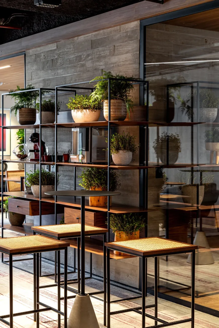 巴西圣保罗 SENALBA 办公室,木质与混凝土打造舒适工作空间-36