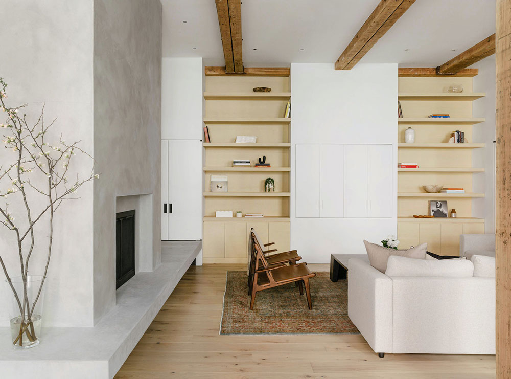 纽约前卷烟厂大楼里明亮的阁楼-1