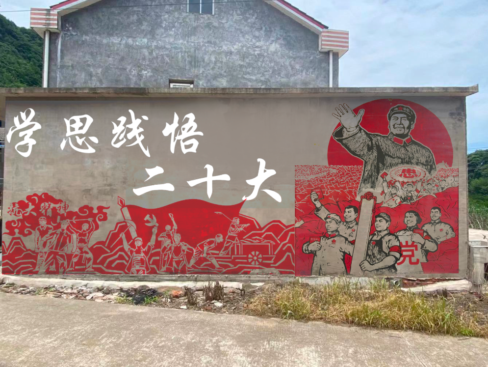 聚光星源|走进两河口村，绘出别样青春（墙绘篇1）-11