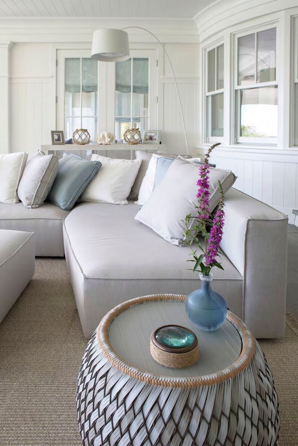 纽约汉普顿度假别墅，打造清新海洋风-84