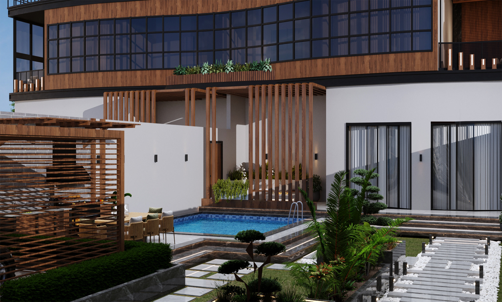 木屋建筑群丨沙特阿拉伯利雅得-28