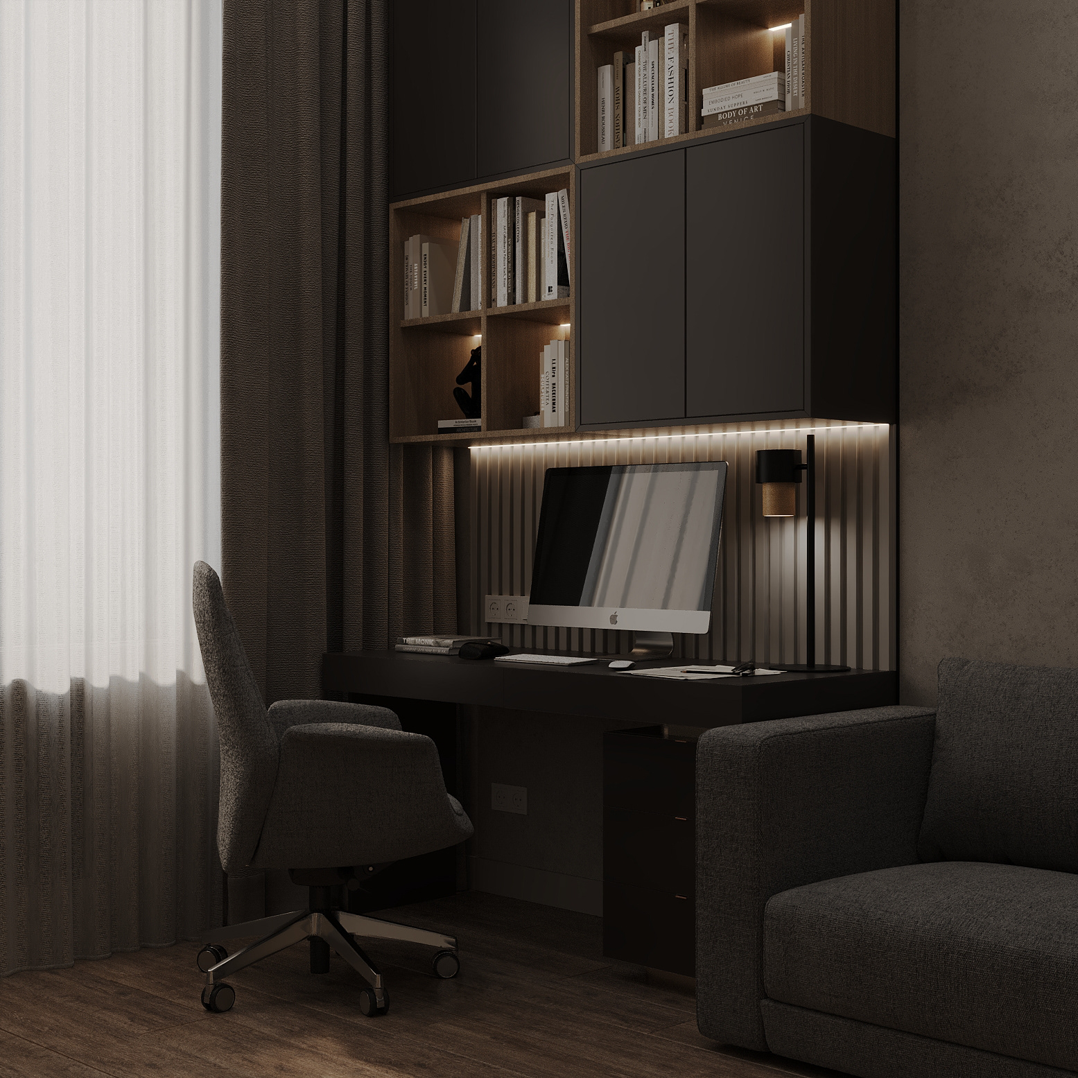 现代公寓室内设计丨亚美尼亚丨Nelly Manukian,toon.project-31