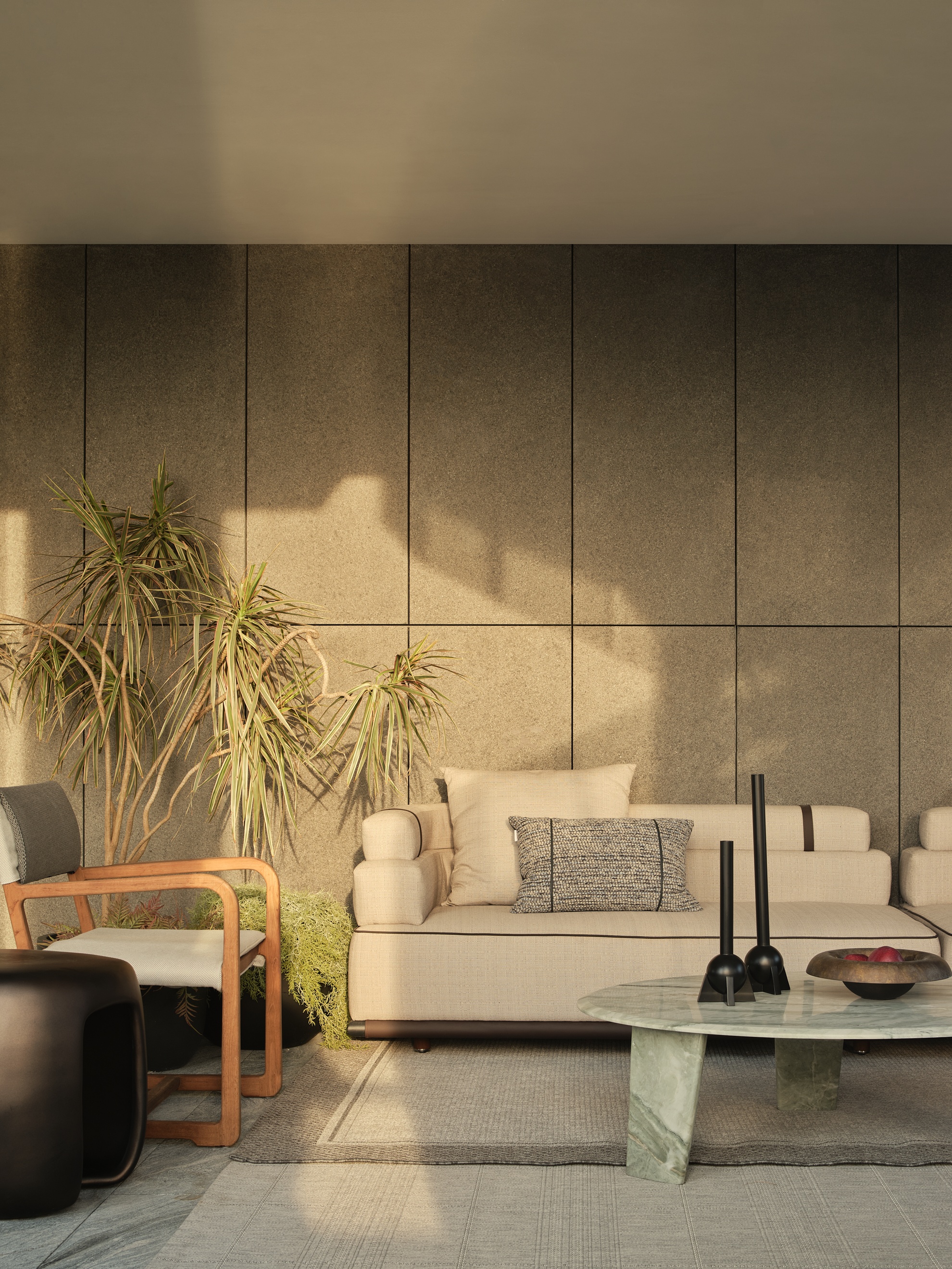 霍英东集团南天名苑复式丨中国广州丨硬装WJID维几设计,软装OPS观致设计-36