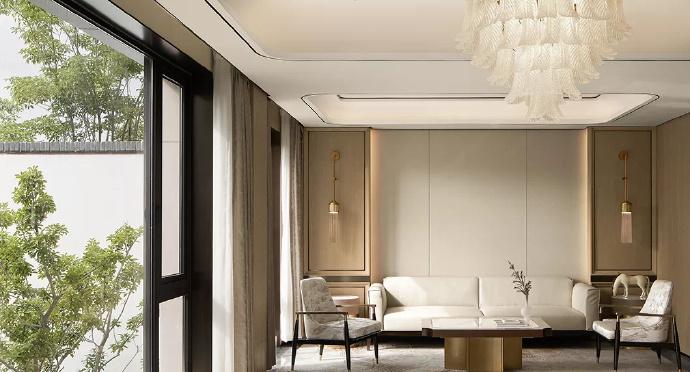 400m²合院别墅 现代东方的诗情画意-2