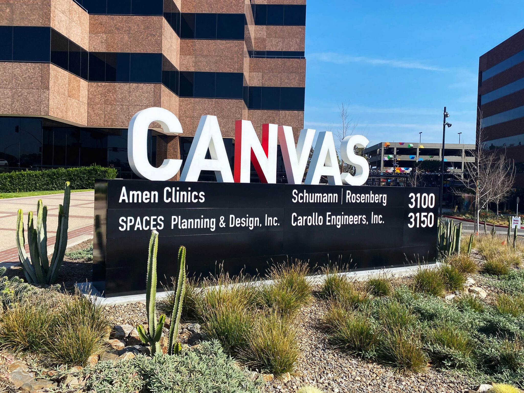 Canvas 办公园区标识系统设计丨美国梅萨丨TFN 建筑标识-8