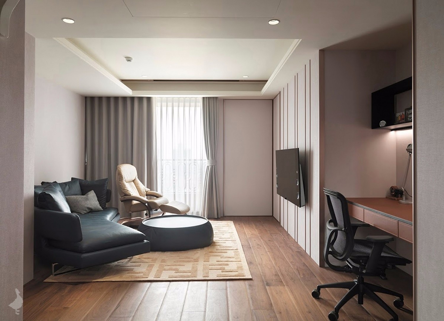 现代简约住宅的回然冠宇与瑞空间设计-10