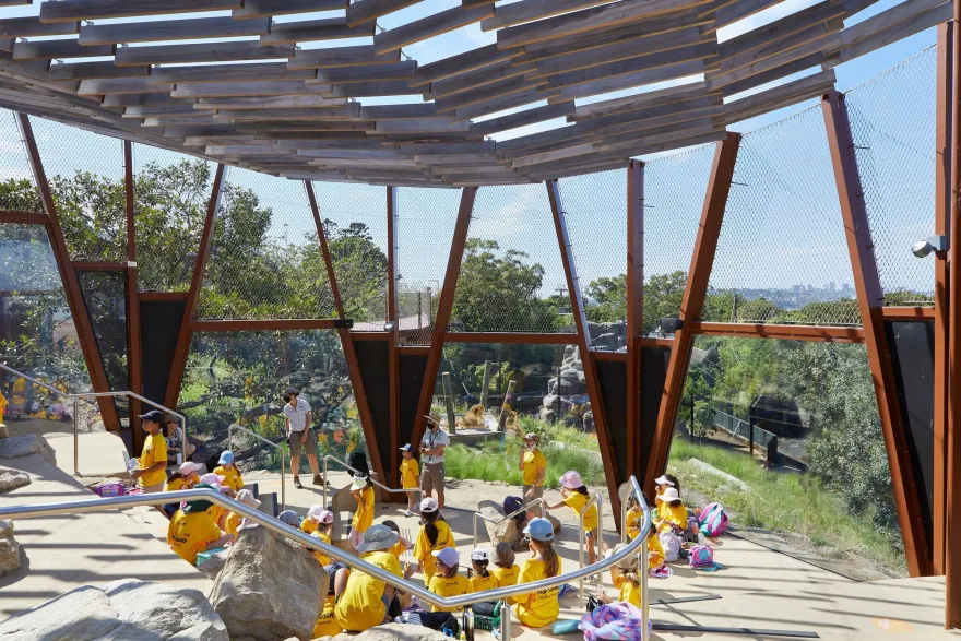 塔龙加动物园非洲热带稀树草原丨澳大利亚悉尼-22