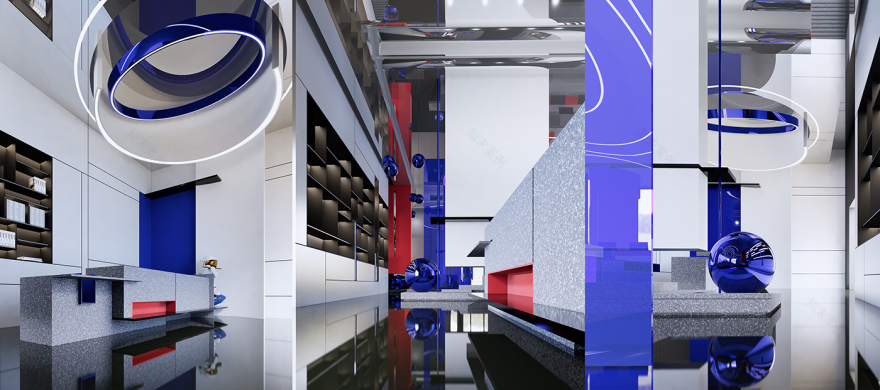 方圆之间·办公室样板间方案设计丨超前创意设计-24