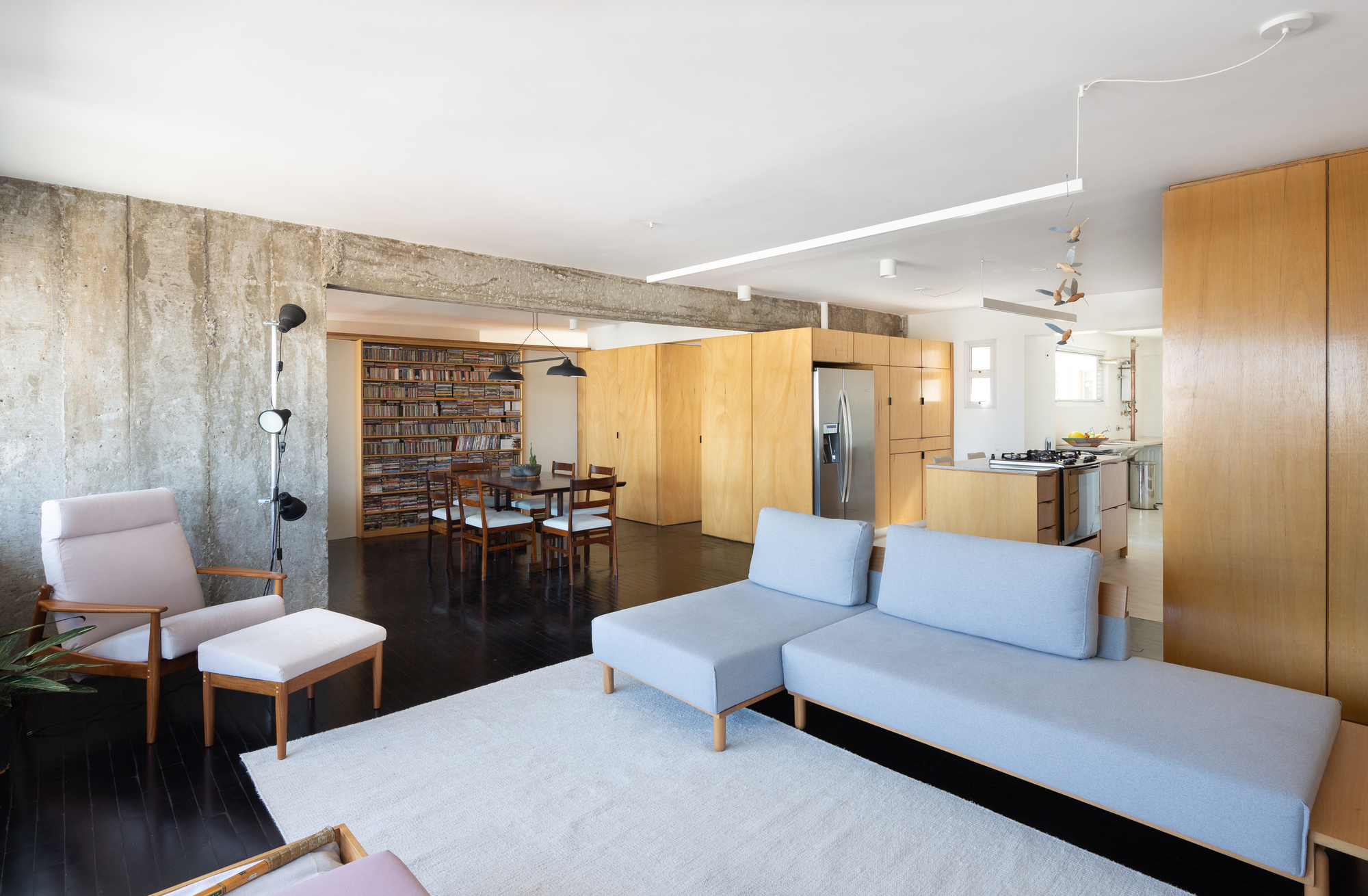 巴西 Mooca 社区 60 年代公寓的翻新之旅-16