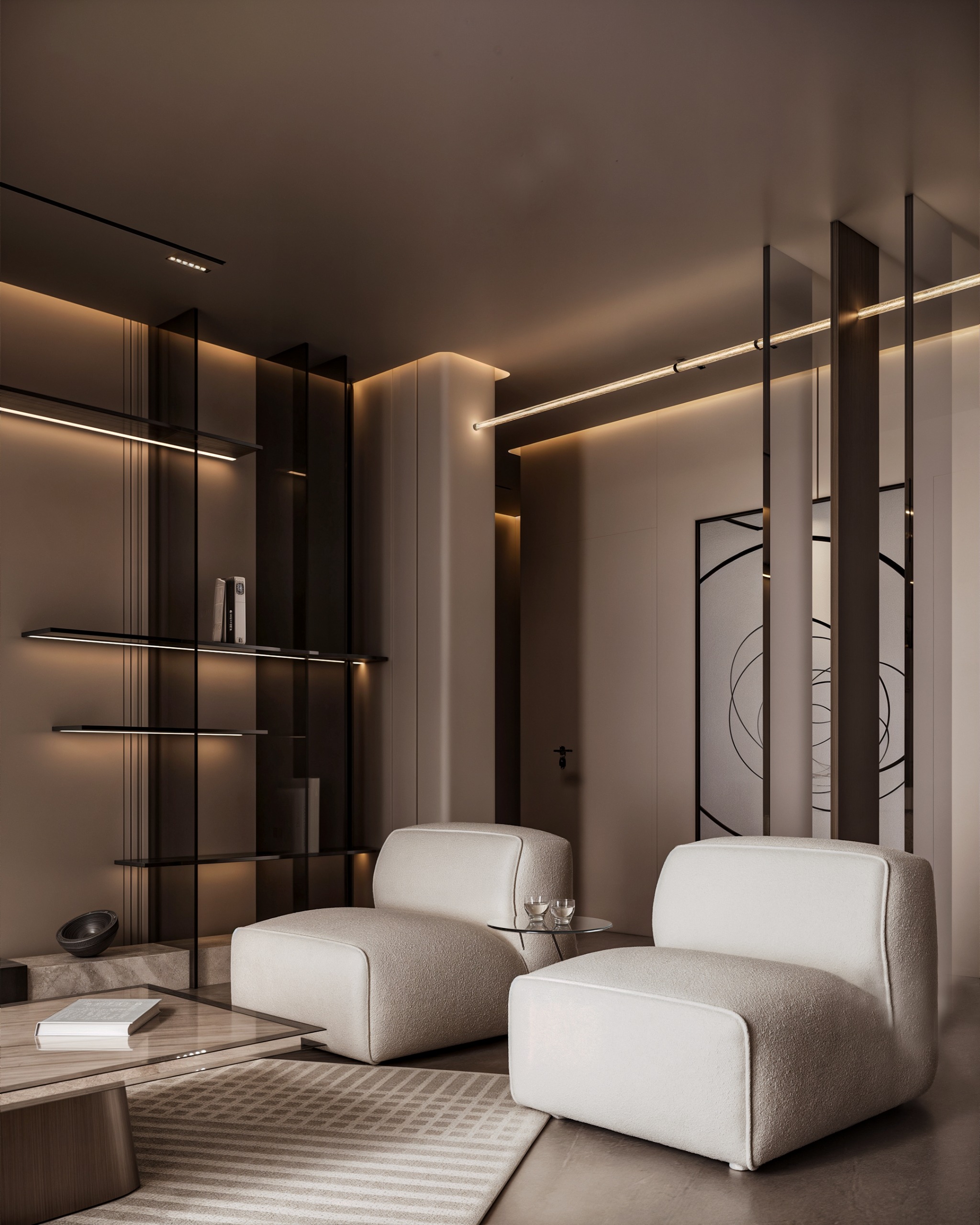 THE TIMELESS LOUNGE: WHERE NEUTRALS MEET MODERN LUXURY-6