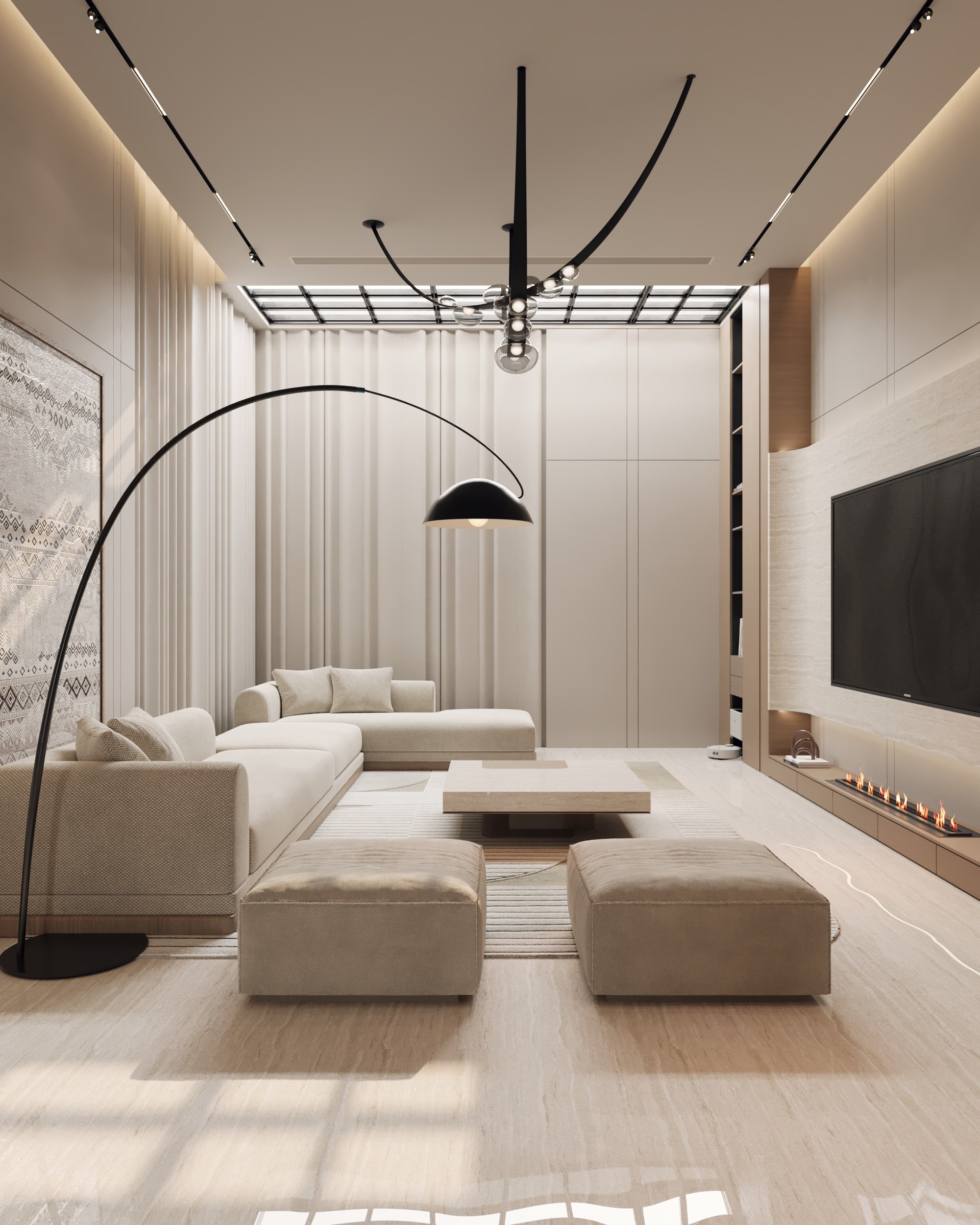 Family area and dinning design-2