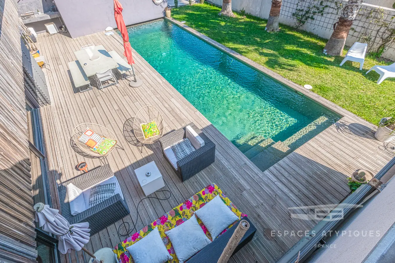 南法 250m²木制建筑的波希米亚风设计-12