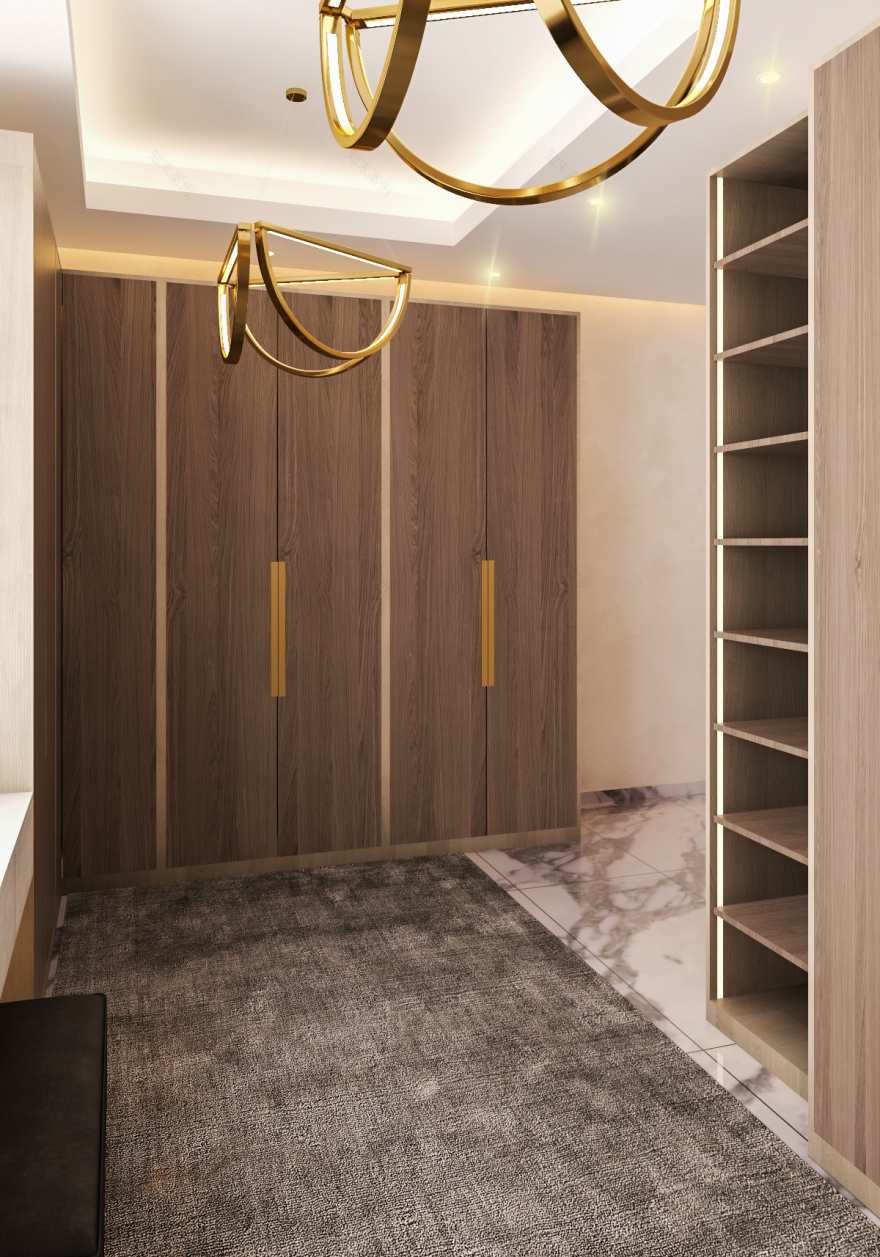 现代女孩卧室-10