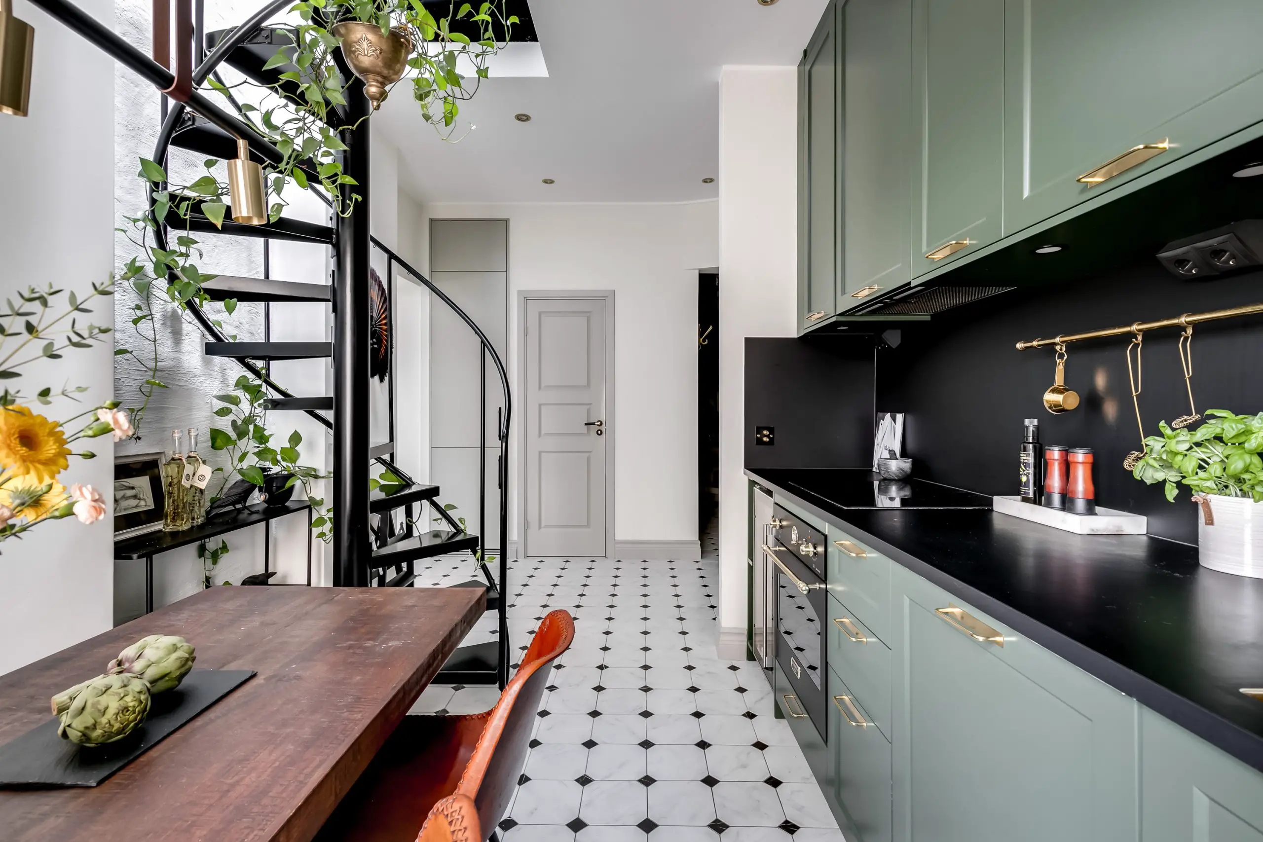 斯德哥尔摩魅力阁楼 | 96m2 的北欧风二层公寓-6