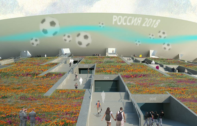 下诺夫哥罗德5万人足球场丨俄罗斯诺夫哥罗德丨“Studio 44”（设计团队成员众多）-67