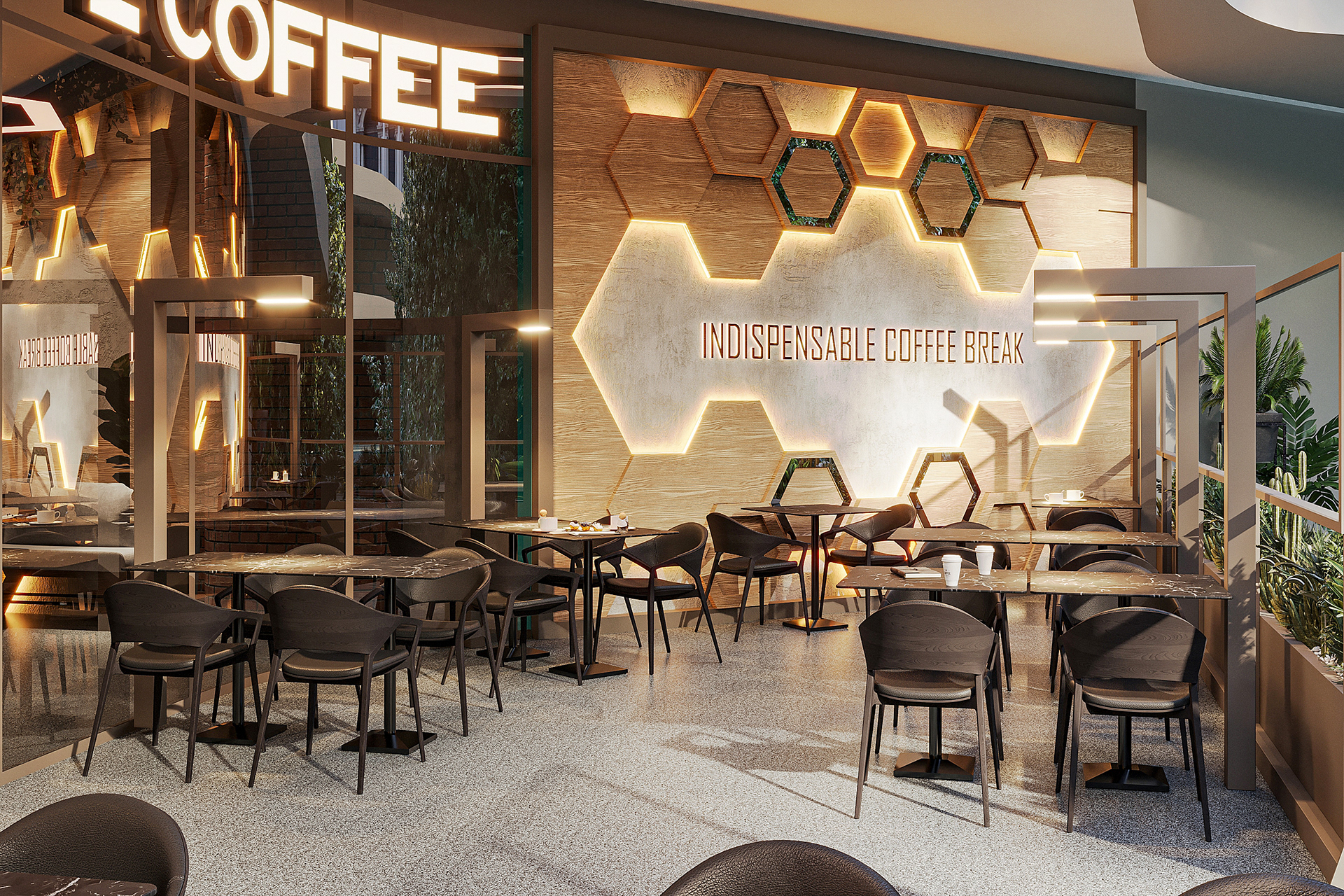 COFFEE SHOP 设计丨土耳其安卡拉丨Oğuz Bedirhan ÇALDIR-3