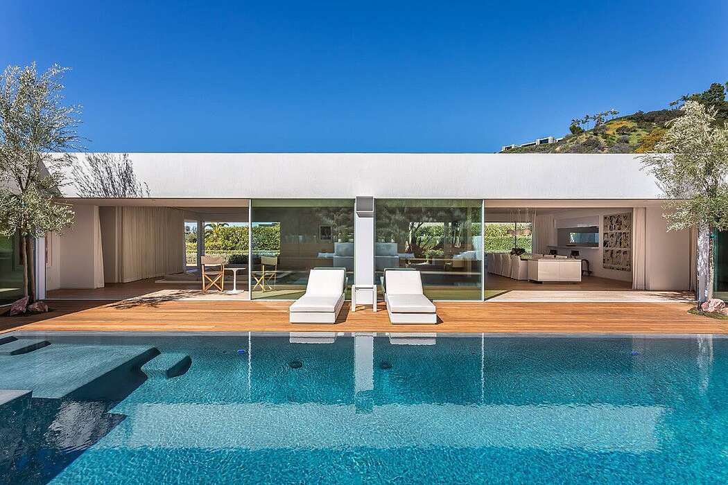 加州中世纪单层住宅的优雅演绎-3