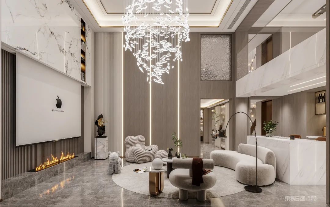 【新作首发】任周府作品：慢煮生活 | 颐和江南430㎡ 现代新中式-44