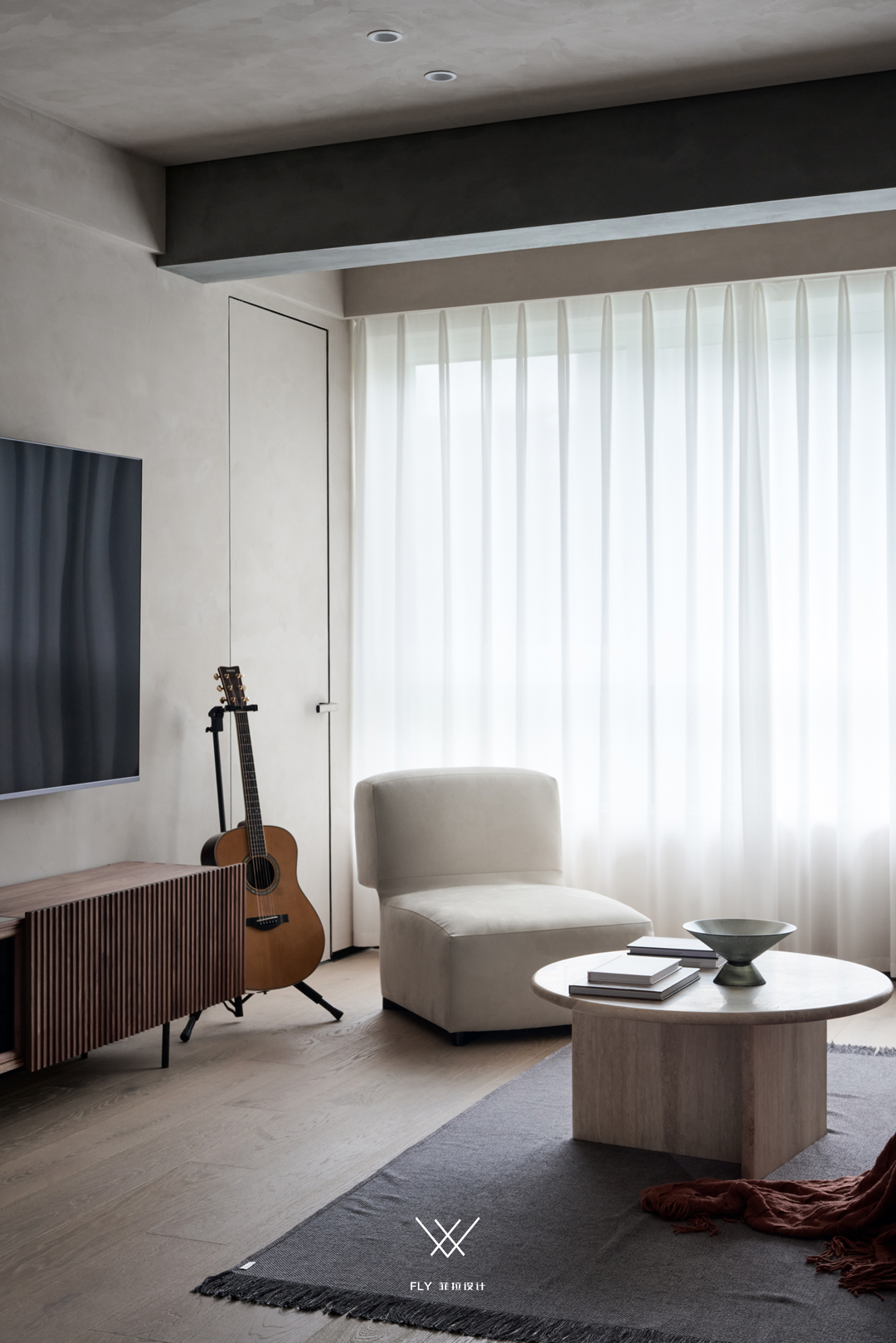 奶油色+巧克力色,温柔与克制的魅力空间丨中国杭州丨菲拉设计-35