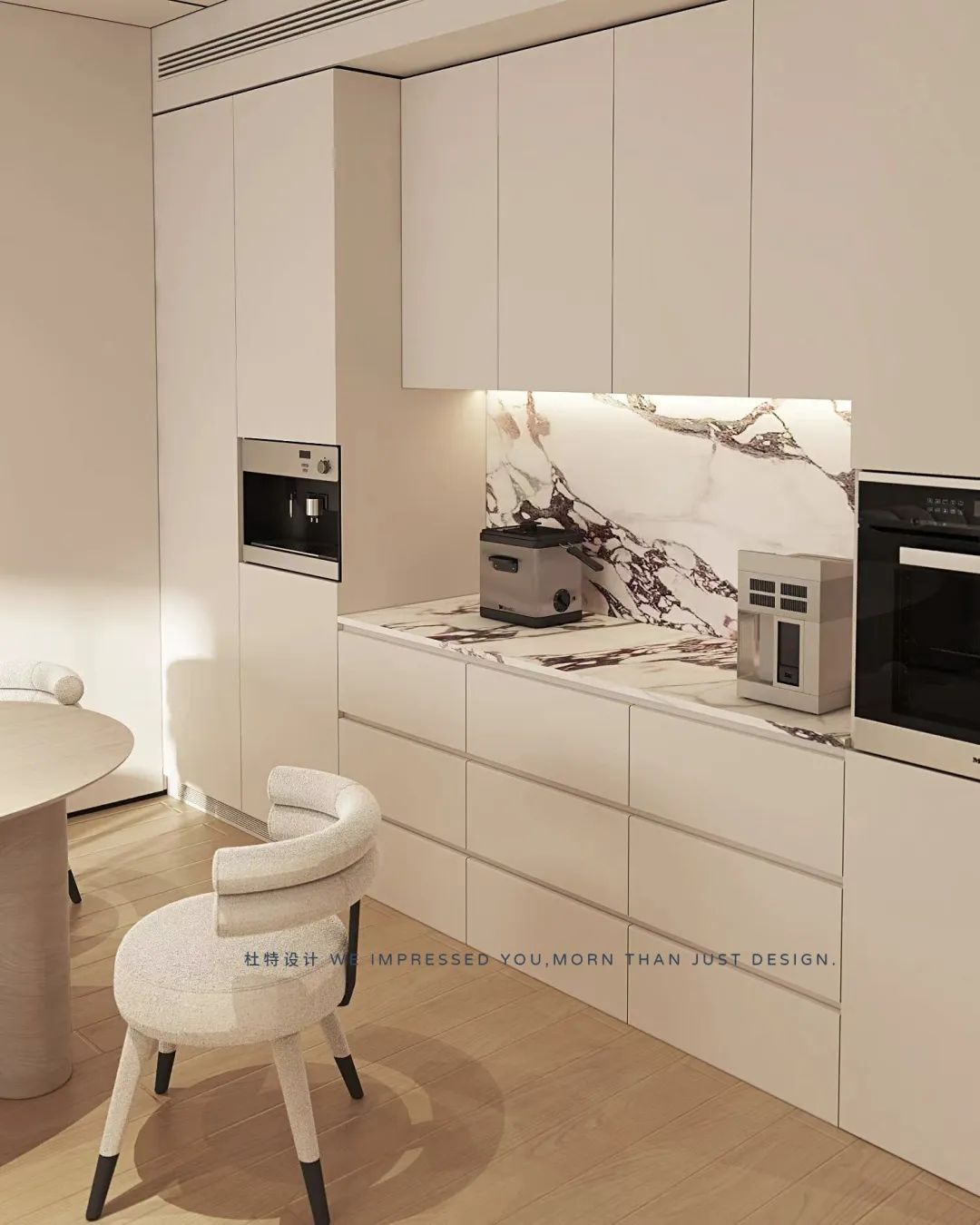 嘉裕公馆平层公寓极简主义空间设计丨TODD 杜特设计-13