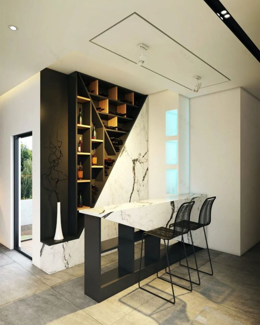 伊朗 800㎡简约别墅,东西向规划保通风-38