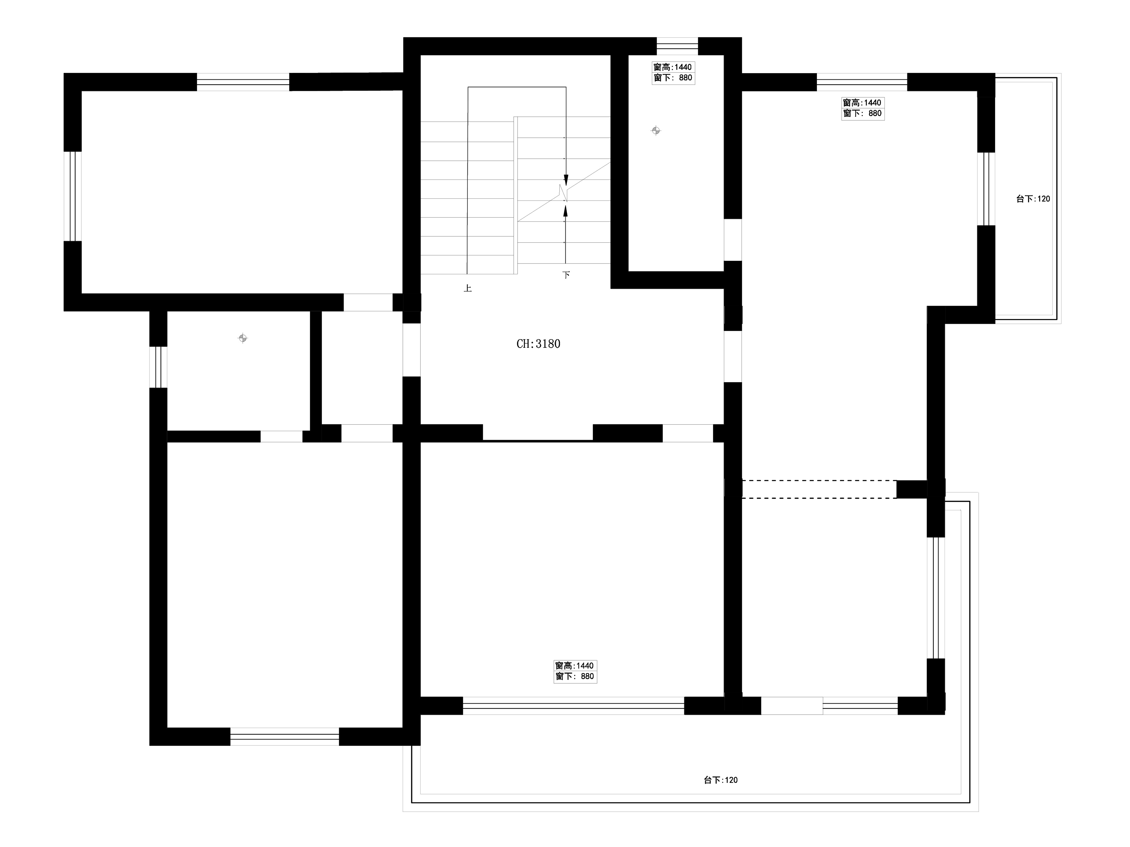 450m²极简风家居设计-2