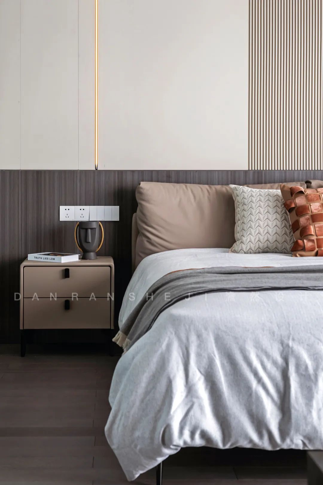 重庆舜山府现代雅奢住宅丨中国重庆丨澹然设计,橙色软装-52