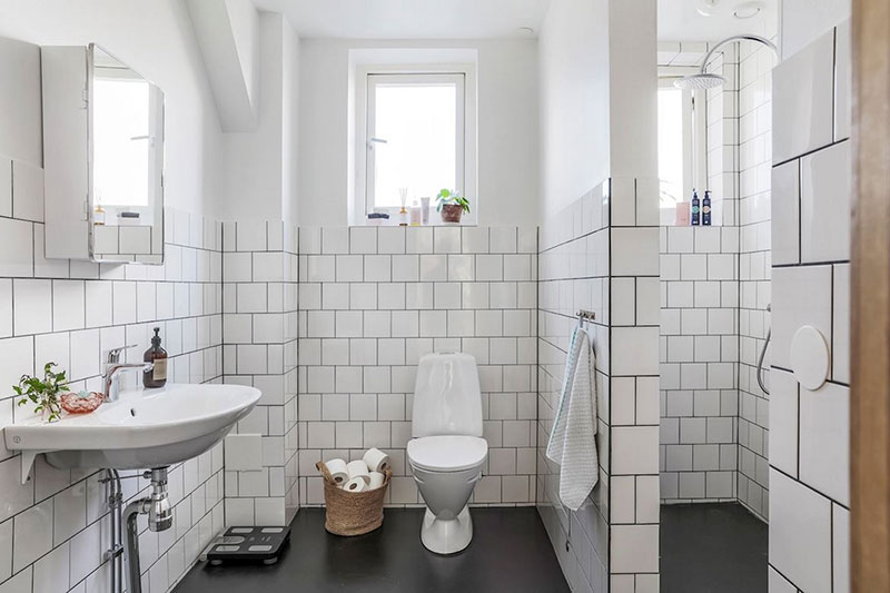 工业风与斯堪的纳维亚风格完美结合的瑞典公寓-15