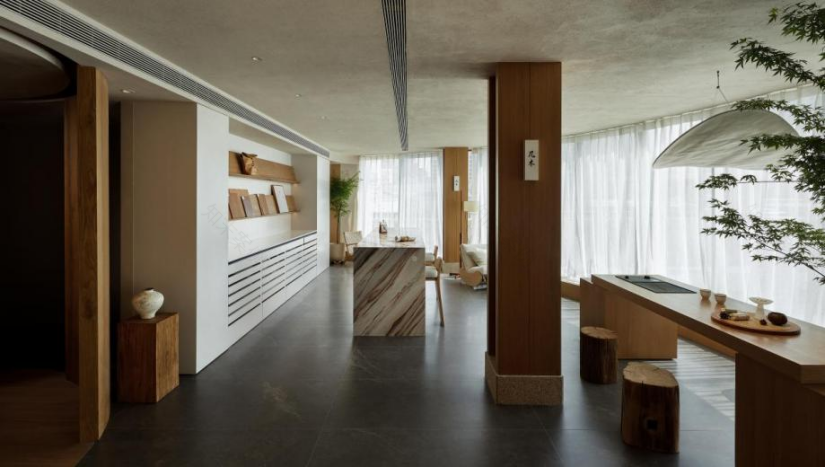 山川不过,木木而林丨中国徐汇丨提喻空间设计-15