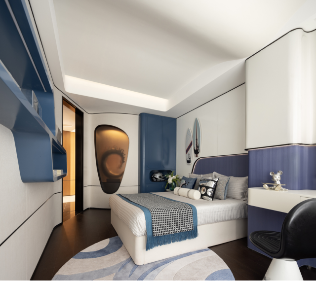 上荷设计新作|河北大榕树·海棠云颂样板间-38