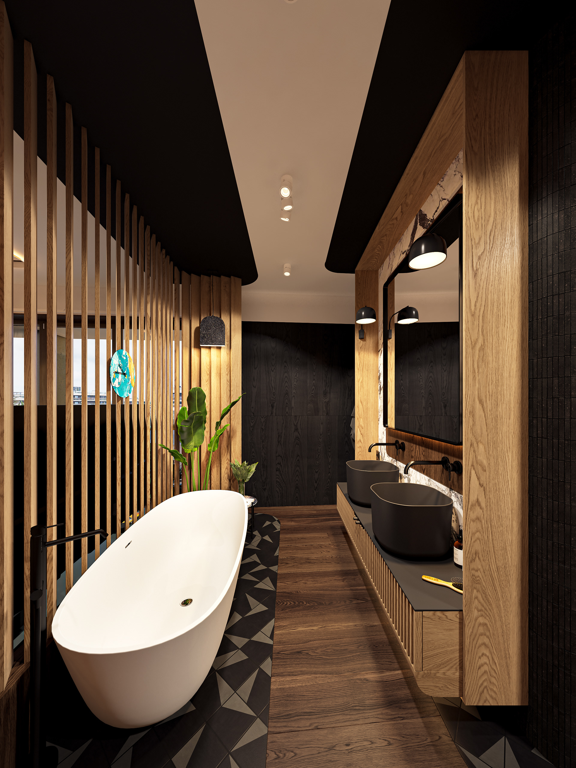 原木质温馨住宅-16